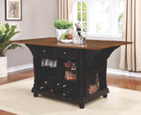 Cottage Style Kitchen Island in 2 Finishes