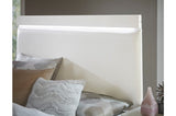 Karen White Bedroom Collection with LED Lighting