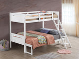Lita Twin/Twin or Twin/Full Bunk Bed in 5 Color Options