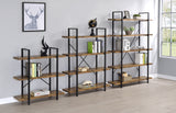 Rustic Bookcase in Grey or Nutmeg