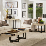 Mid Century Modern Storage Occasional Tables in 4 Color Options