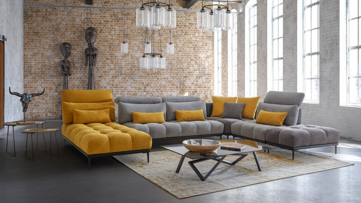 Italian Modern Multicolor Modular Sectional
