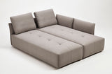 Polly Modern Modular Fabric Sectional