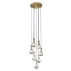 Symphony Gold Chandelier in 2 Sizes