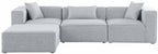 Dexter Modular Fabric Sectional in 3 Color Options