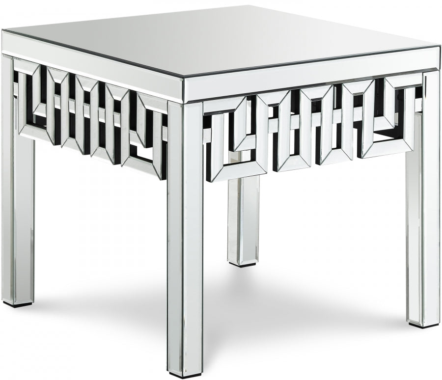 Aris Mirrored Occasional Tables Collection