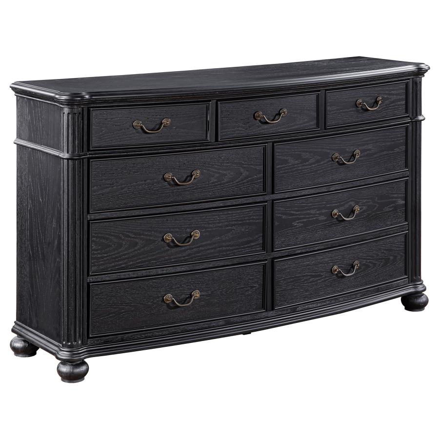 Jill Bedroom Collection with Upholstered Headboard