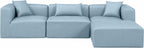 Dexter Modular Vegan Leather Sectional in 8 Color Options