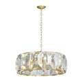 Rick Gold Crystal Chandelier in 2 Sizes