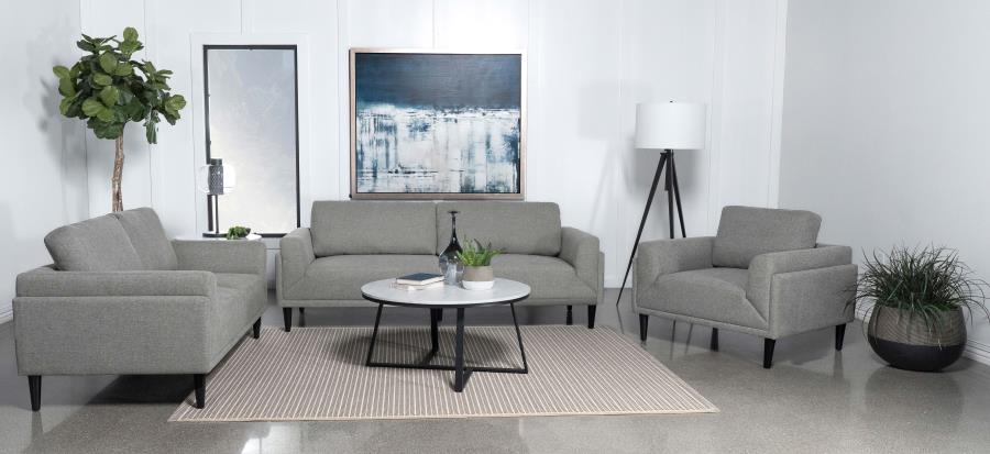 Lynn Fabric Living Room Collection in 2 Color Options