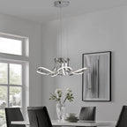 Flower Petal LED Chandelier