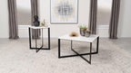 Square Marble Occasional Table Collection