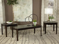 Dark Brown 3 Piece Occasional Set