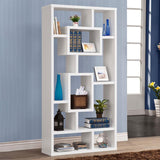 Louie Geometric Bookcase in 4 Color Options