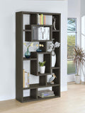 Louie Geometric Bookcase in 4 Color Options