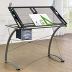 Adjustable Champagne Drafting Desk