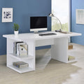 Alec Modern White Office Desk