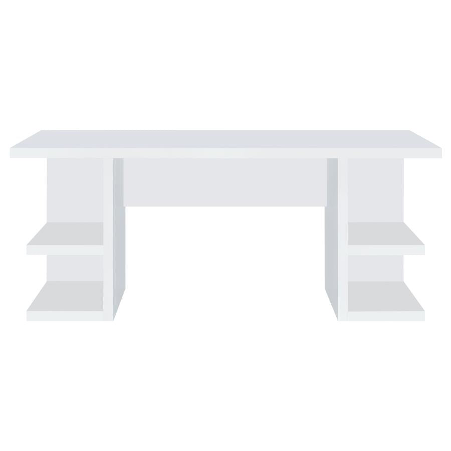 Alec Modern White Office Desk
