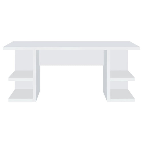 Alec Modern White Office Desk