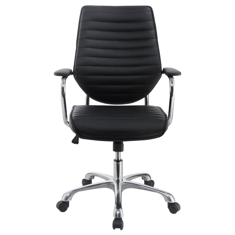 Contemporary Black High Back Office Chair | Decorium Furniture
