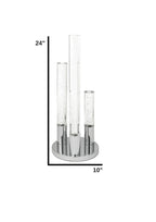 Acrylic Cylinder LED Table Lamp in 2 Sizes