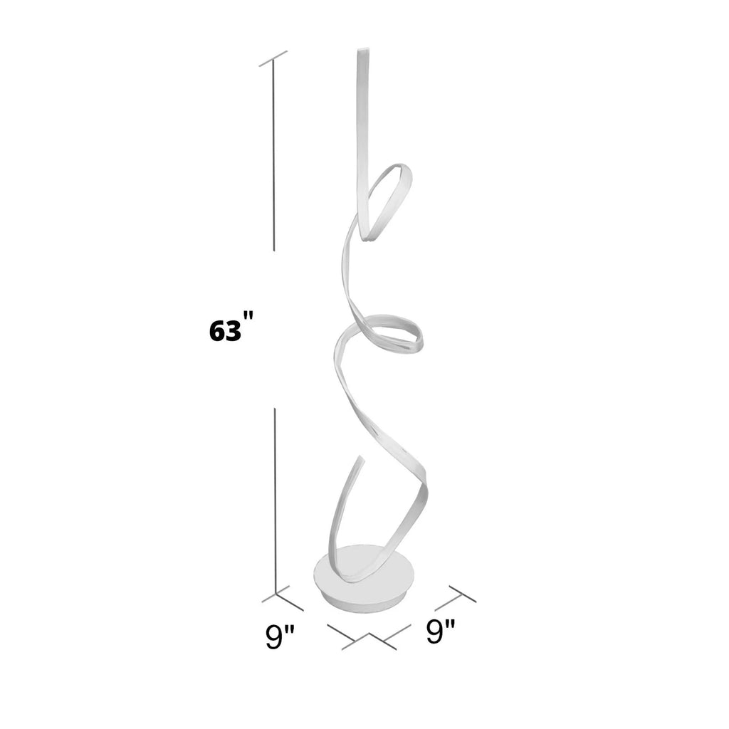 Damien LED Floor Lamp in 6 Finishes