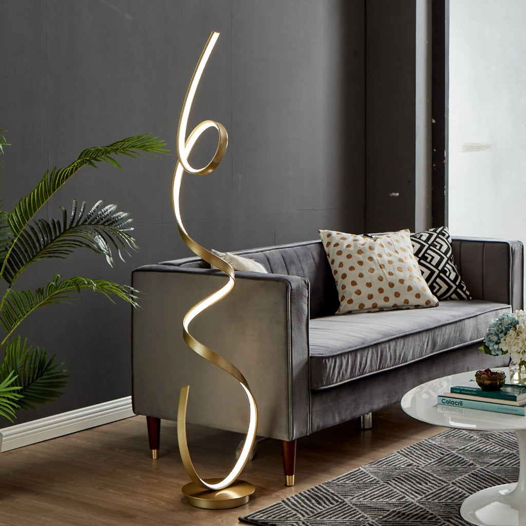 Damien LED Floor Lamp in 6 Finishes