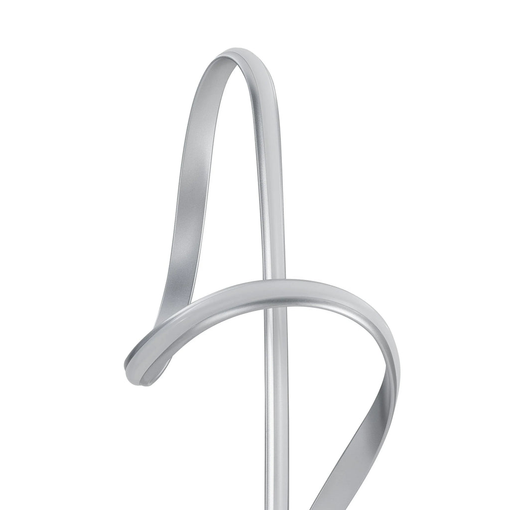 Silver Dimmable LED Floor Lamp