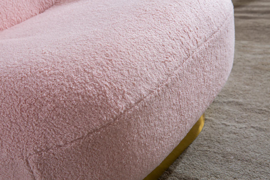 Fabric Swivel Accent Chair in 4 Color Options