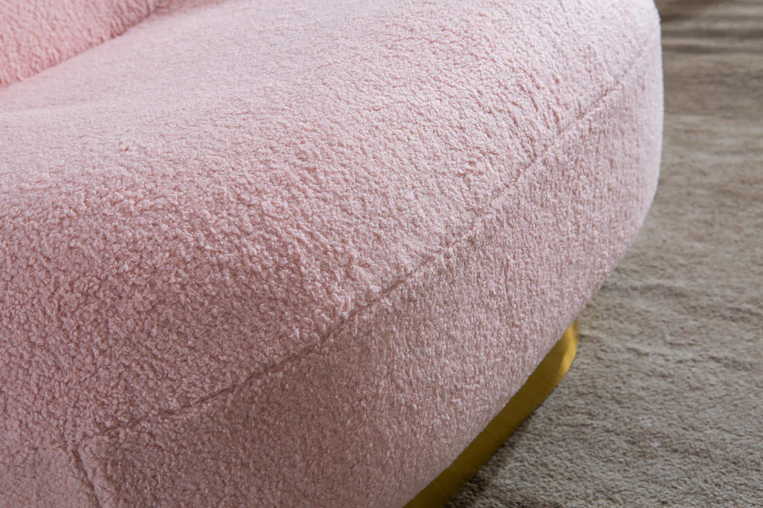 Fabric Swivel Accent Chair in 4 Color Options