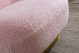 Fabric Swivel Accent Chair in 4 Color Options