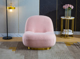 Fabric Swivel Accent Chair in 4 Color Options
