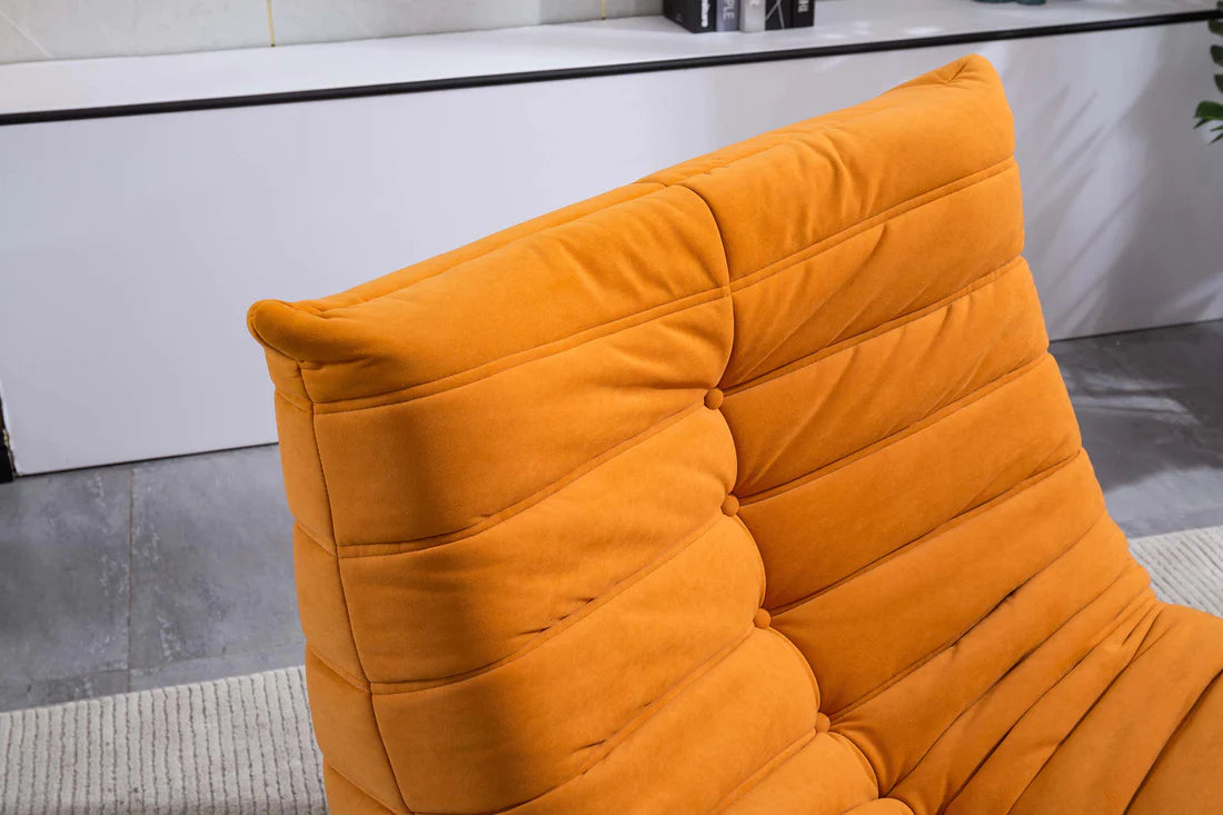 Fabric Rocker Recliner Accent Chair in 3 Color Options