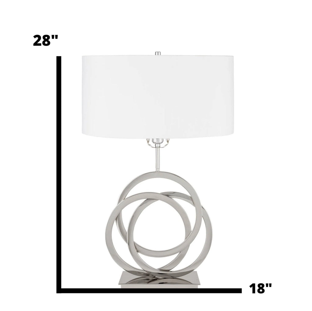 Olivia Table Lamp with Linen Shade
