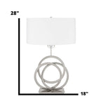 Olivia Table Lamp with Linen Shade