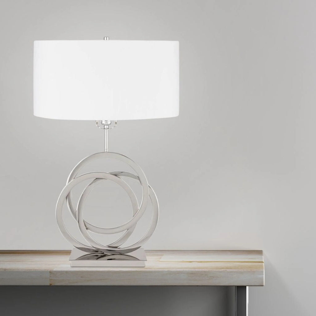 Olivia Table Lamp with Linen Shade