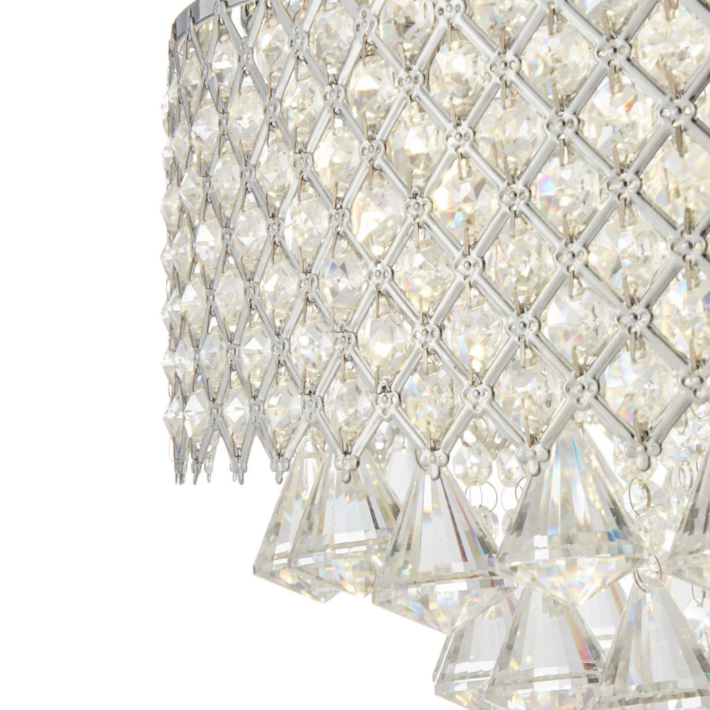 Cindy Crystal Round Chandelier in 3 Sizes