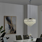 Cindy Crystal Round Chandelier in 3 Sizes