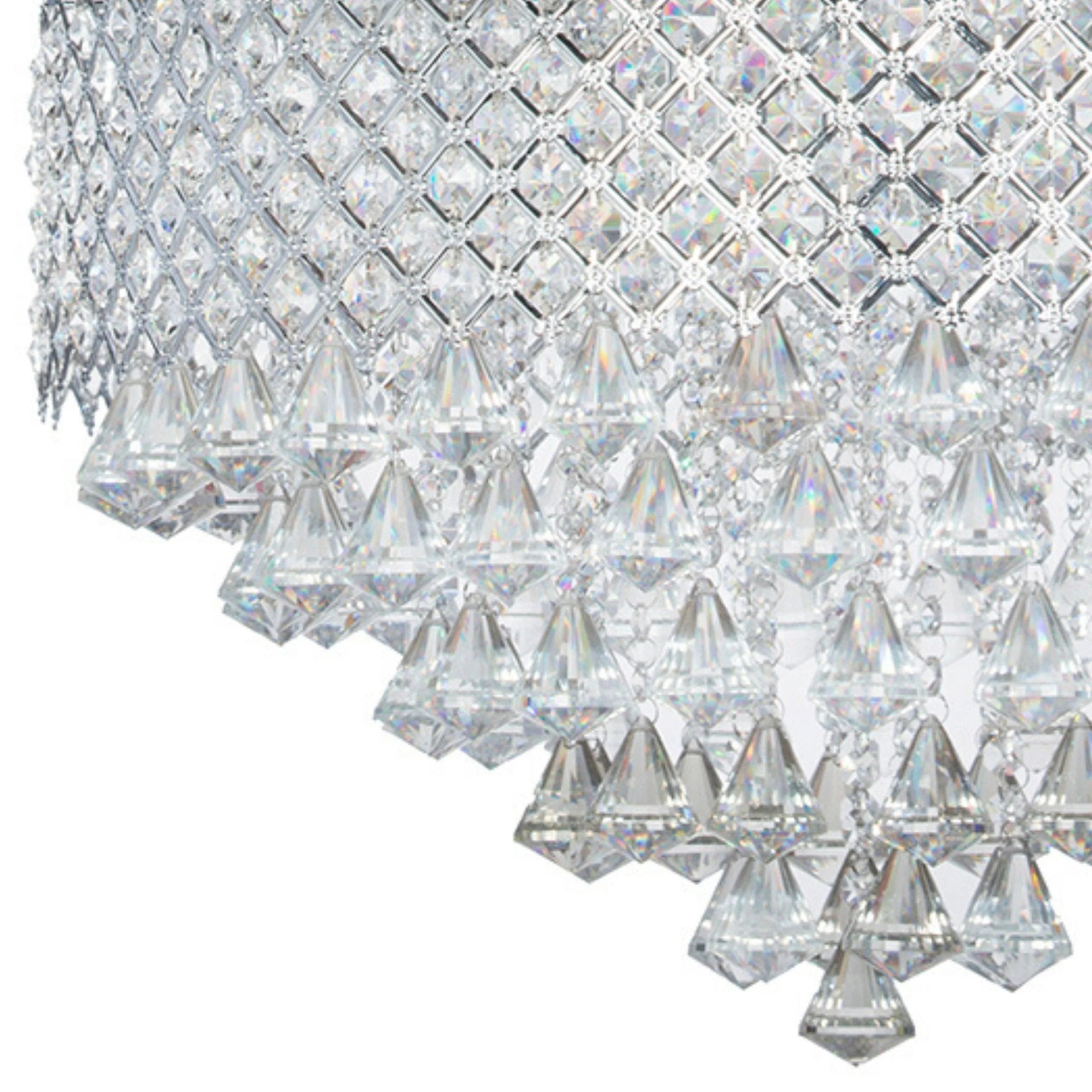 Cindy Crystal Round Chandelier in 3 Sizes