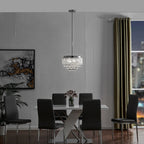 Cindy Crystal Round Chandelier in 3 Sizes