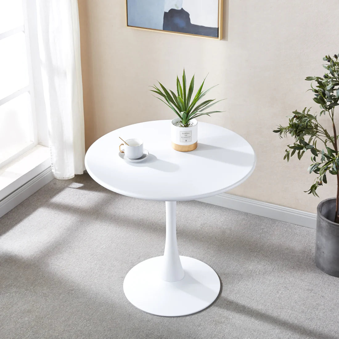 James Round Dining Table in 2 Colors & 2 Sizes