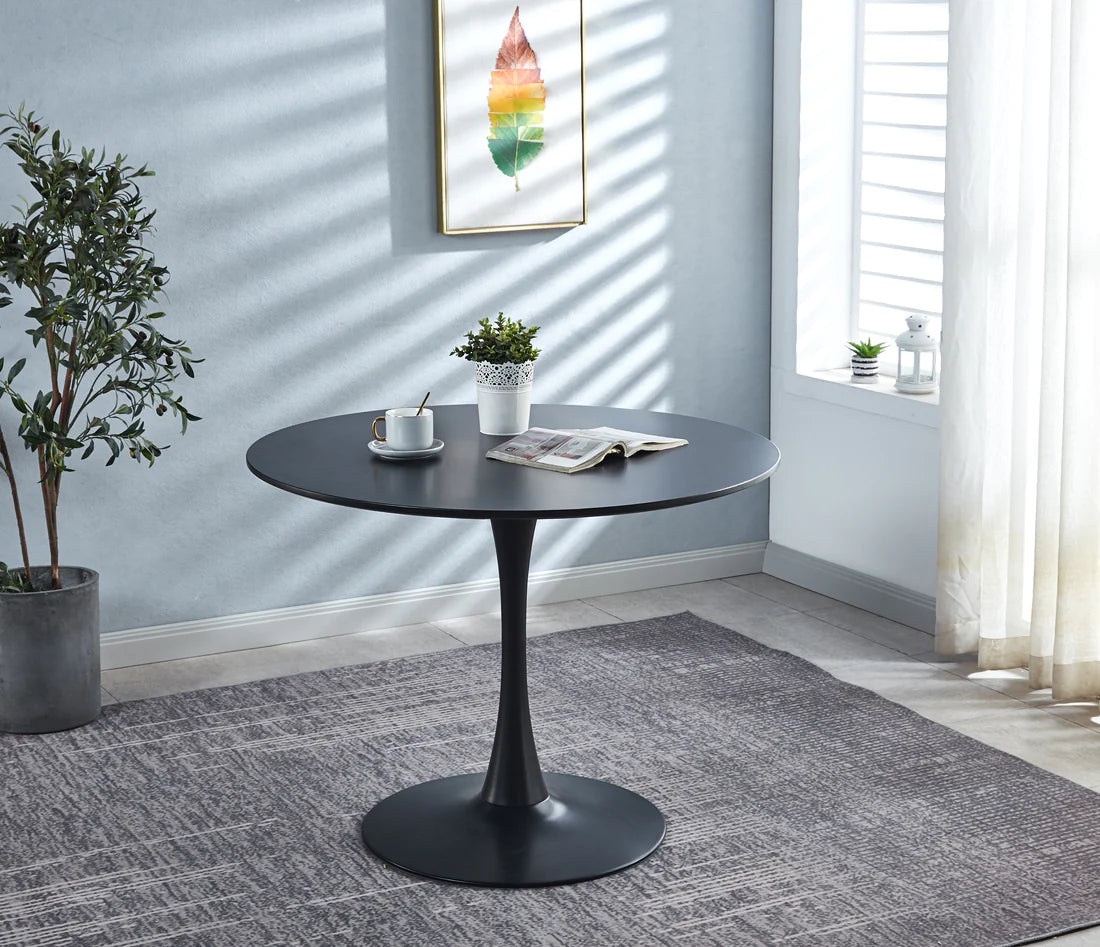 James Round Dining Table in 2 Colors & 2 Sizes | Decorium Furniture