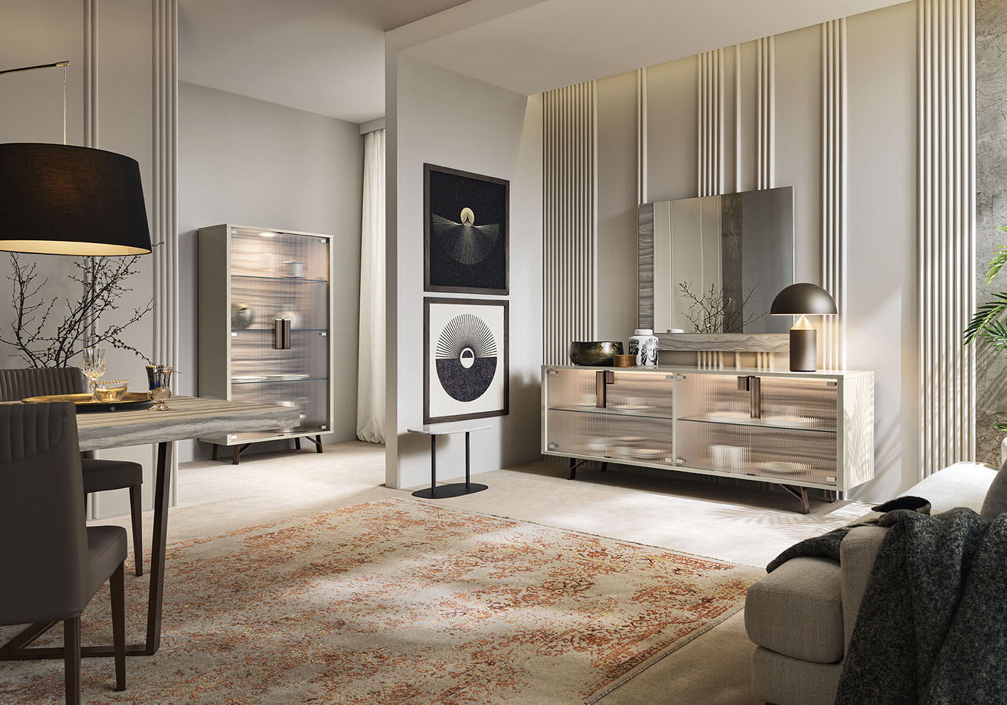 Jupiter Dining Room Collection by ALF Italia