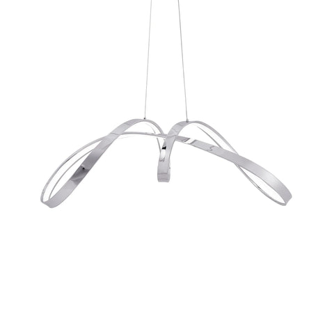 Liza Chrome LED Chandelier