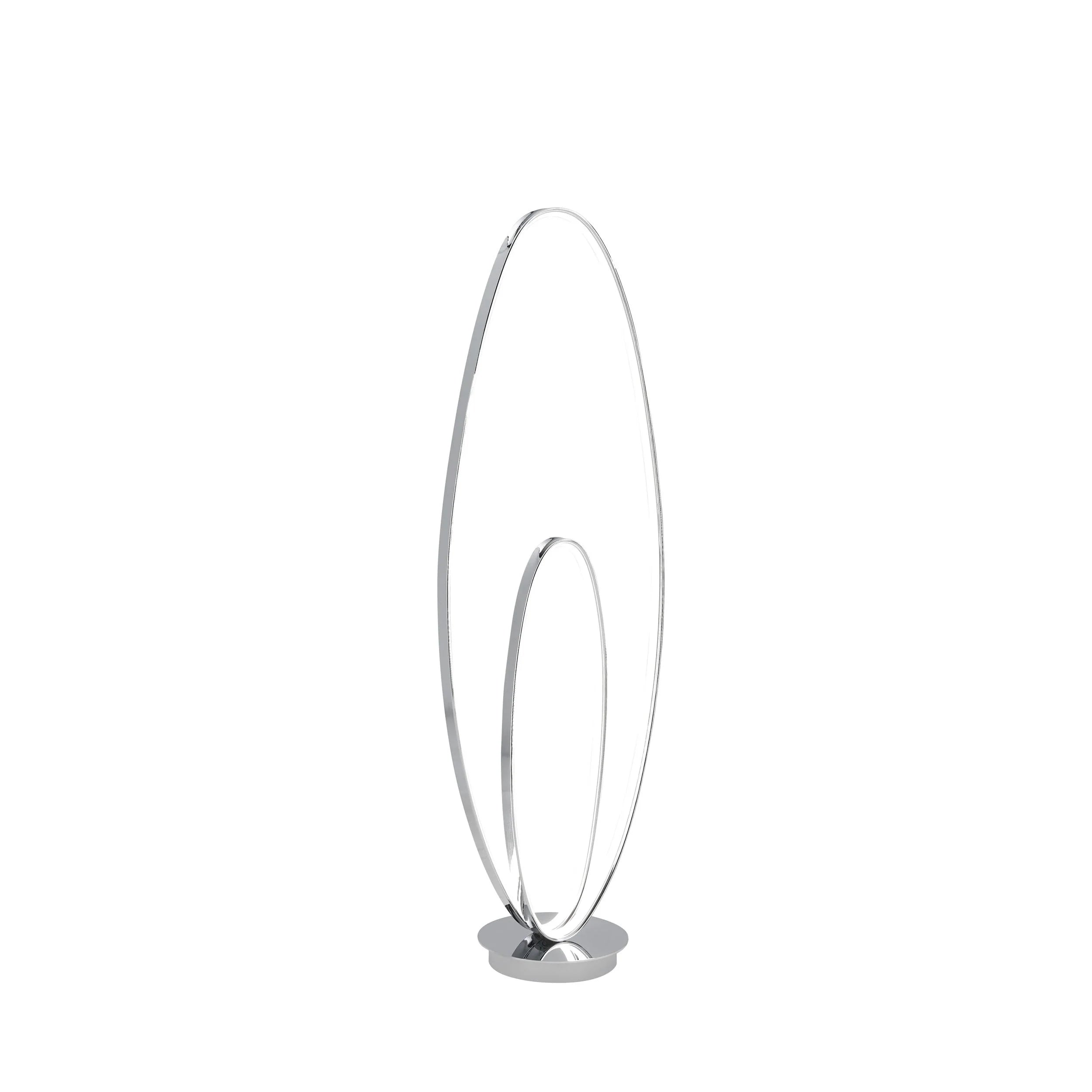 Oval Dimmable LED Floor Lamp