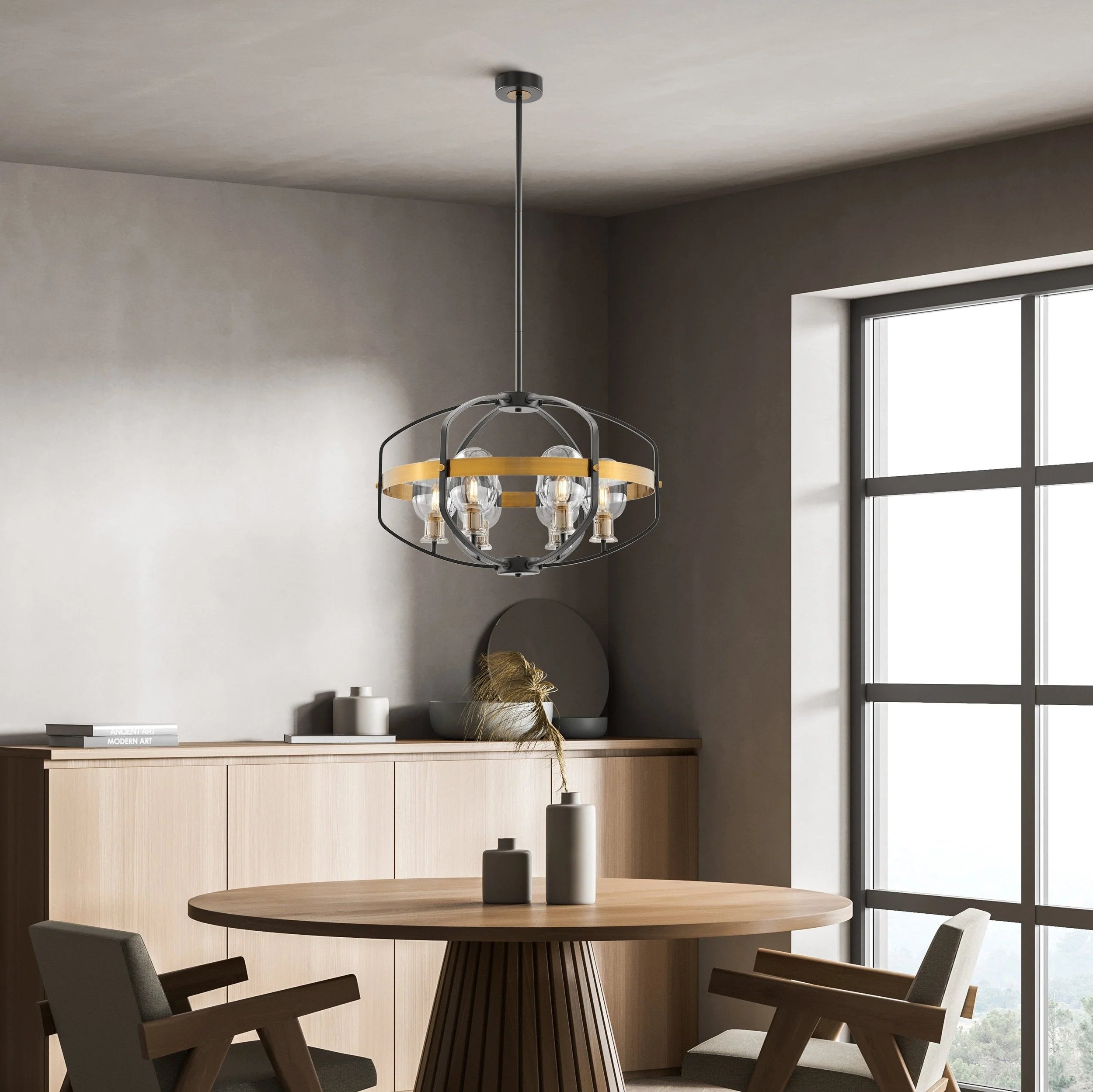 Vintage Mid-Century Chandelier
