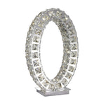 Oval Crystal Table Lamp