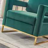 Roxanne Velvet Accent Chair in 6 Color Options