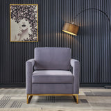 Roxanne Velvet Accent Chair in 6 Color Options