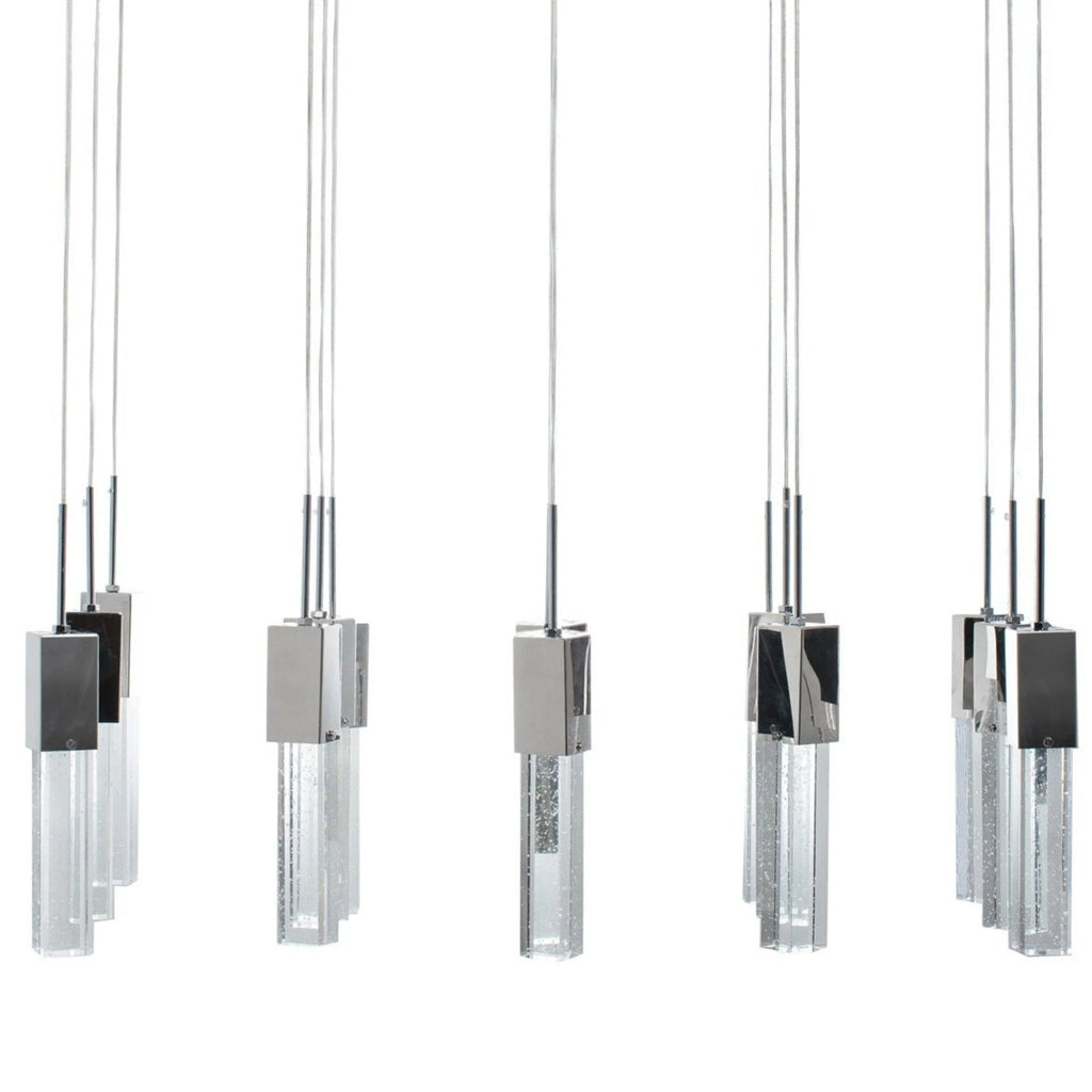 Sparkling 8" Crystal Chandelier in 4 Sizes